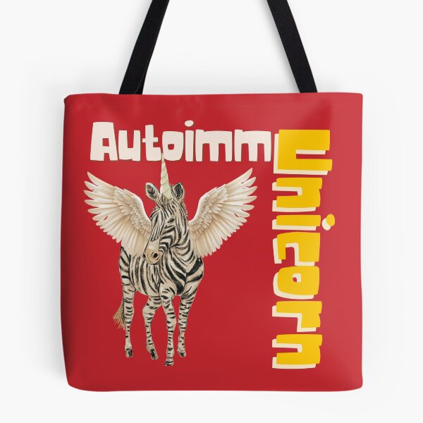 Item preview, Autoimmune Chronic Illness Zebra Unicorn designed and sold by pulse_retail.