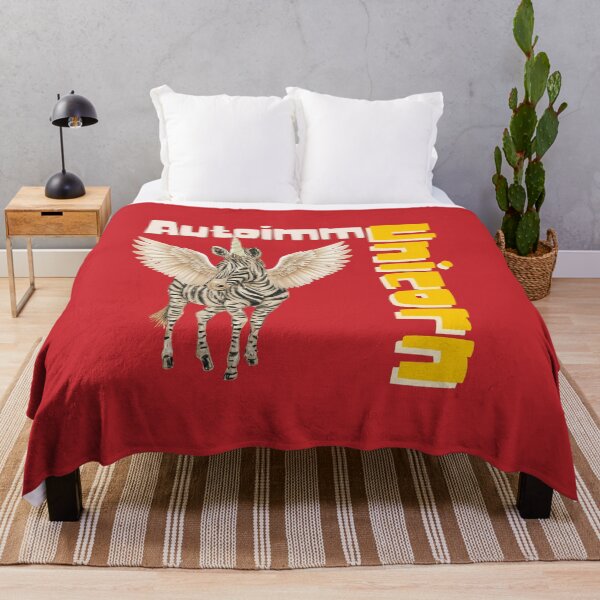 Item preview, Autoimmune Chronic Illness Zebra Unicorn designed and sold by pulse_retail.