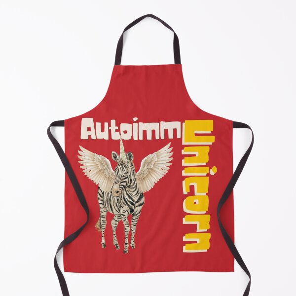 Item preview, Autoimmune Chronic Illness Zebra Unicorn designed and sold by pulse_retail.