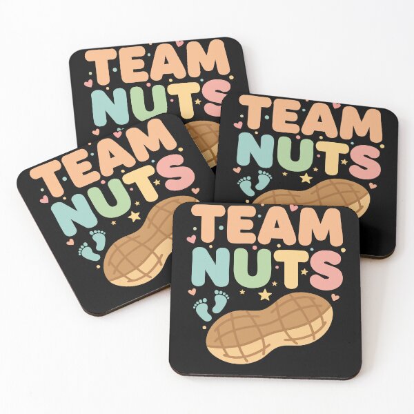 Artikelvorschau, Gender-Reveal-Team-Nuts-Babyparty-Baby-Geschlecht entworfen und verkauft von LuminOrb.