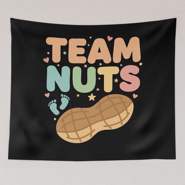 Item preview, Gender Reveal Team Nuts Baby Shower Baby Gender designed and sold by LuminOrb.