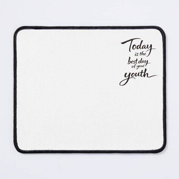 Item preview, Today Is The Best Day Inspirational Calligraphy designed and sold by cyj1978store.