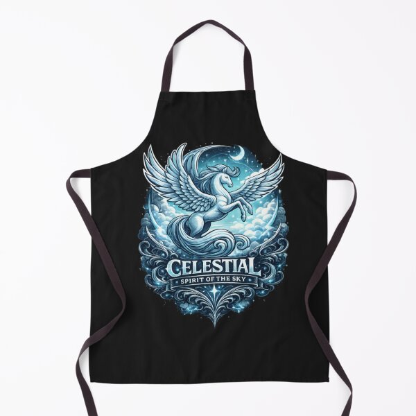Item preview, Celestial Pegasus Spirit of the Sky Vintage Mythology Winged Horse designed and sold by CatLovers Studio.