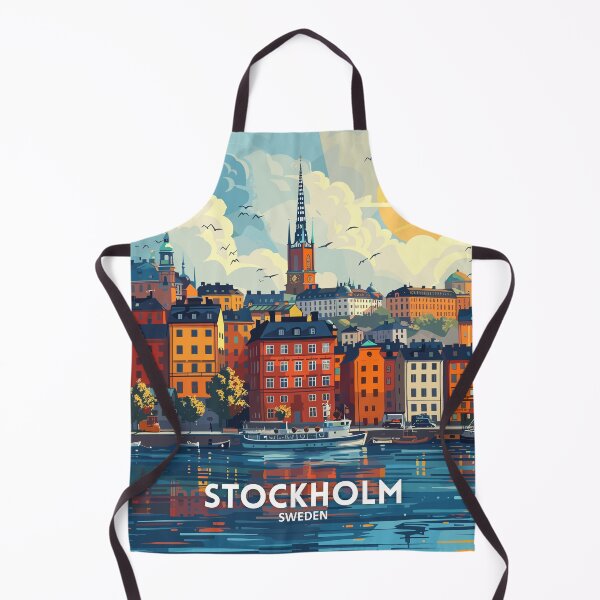 Item preview, Estocolmo Suecia - Arte de viaje designed and sold by Marciolini.