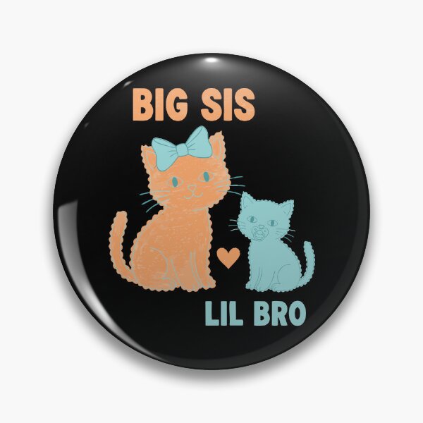 Item preview, Gender Reveal Baby Shower Big Sis Lil Bro Baby designed and sold by LuminOrb.
