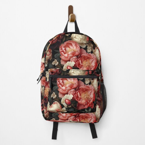 Item preview, Floral pattern with peonies designed and sold by Leylita Design.