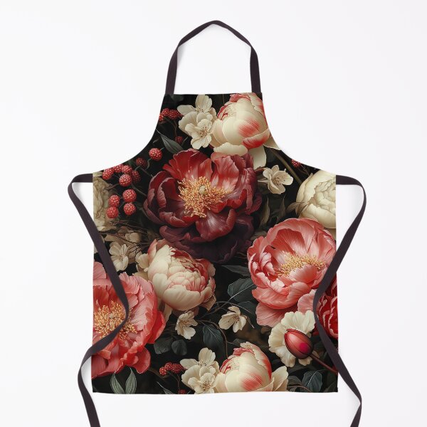Item preview, Floral pattern with peonies designed and sold by Leylita Design.