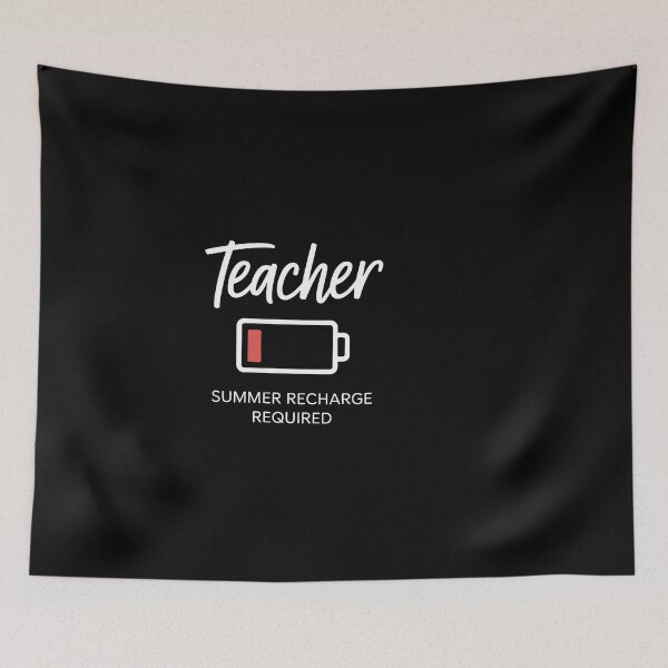 Item preview, Teacher  Summer Recharge Required designed and sold by jkrphoto.