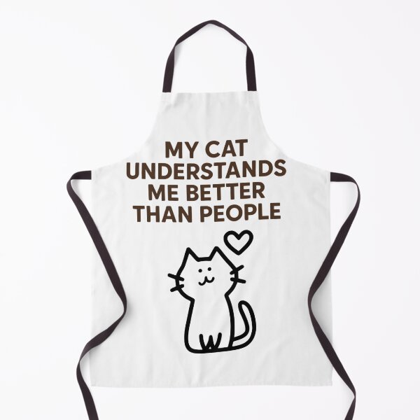 Item preview, Cat Lover Shirt – My Cat Understands Me Better Than People designed and sold by PeterskyDesign.