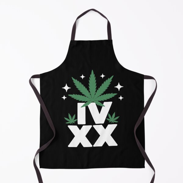Item preview, IV XX 420 Roman Numeral Weed Funny Stoner Joke designed and sold by Say It With Ink.