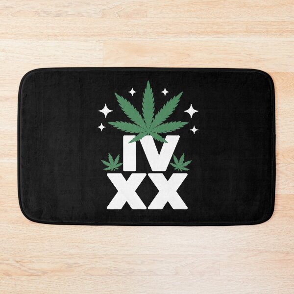 Item preview, IV XX 420 Roman Numeral Weed Funny Stoner Joke designed and sold by Say It With Ink.