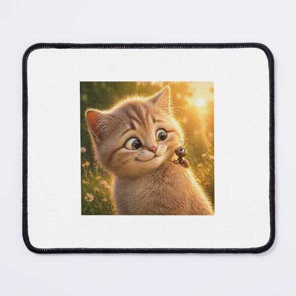 Item preview, Kitten And Ant Friendship Full Circle designed and sold by LovelyCatGalaxy.
