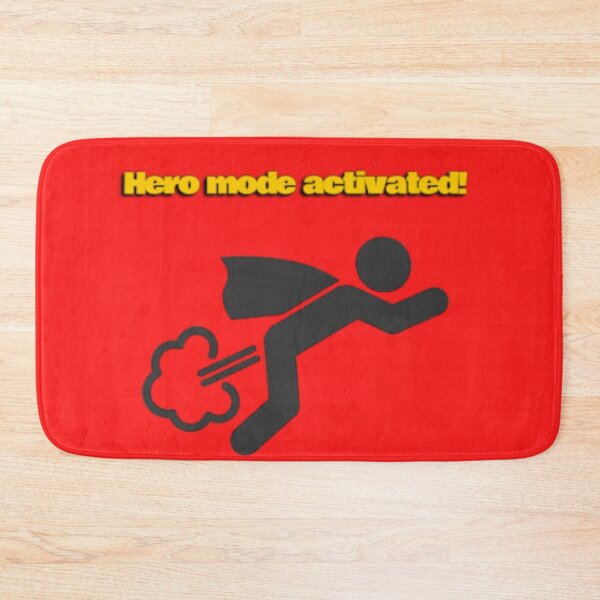 Item preview, Hero Mode Activated Fart Meme – Funny Superhero T-Shirt Design T-Shirt designed and sold by TitanGiggle .