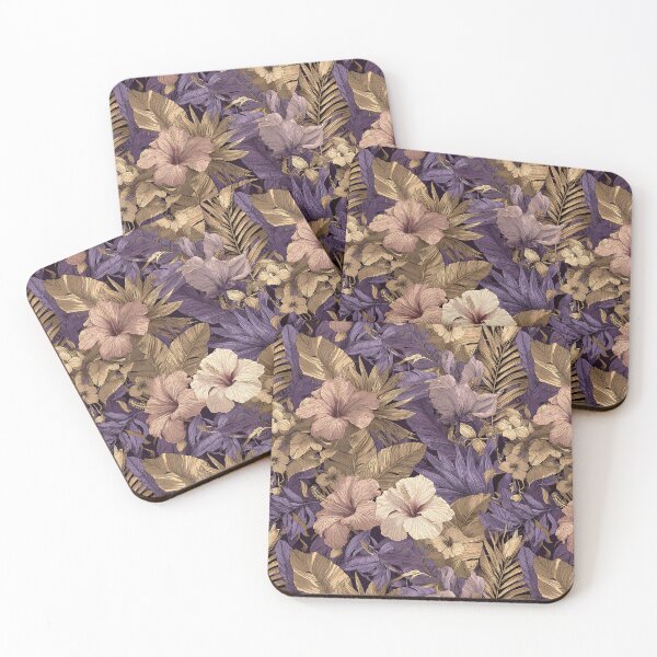 Item preview, Lush Tropical Floral  - Flower Garden Pattern  - Birthday Gift For Wife designed and sold by RoyalStarsPatts.