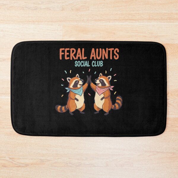 Artikelvorschau, Babyparty mit Geschlechtsenthüllung im Rahmen des „Feral Auns Social Club“ entworfen und verkauft von LuminOrb.