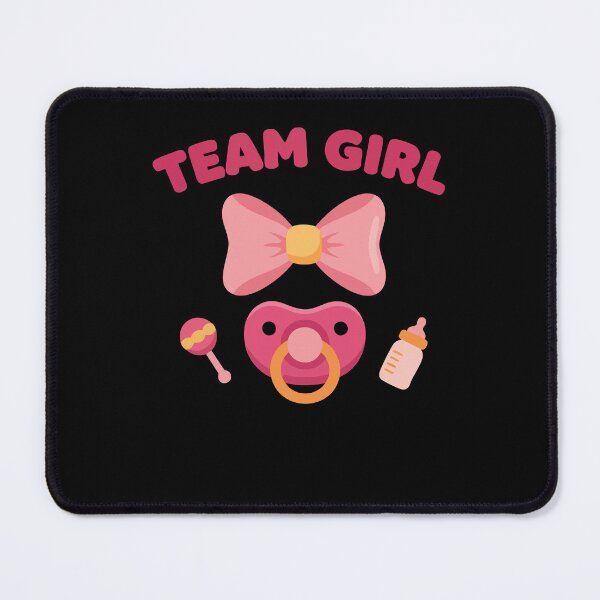 Item preview, Gender Reveal Team Girl Baby Shower Mom Dad designed and sold by LuminOrb.