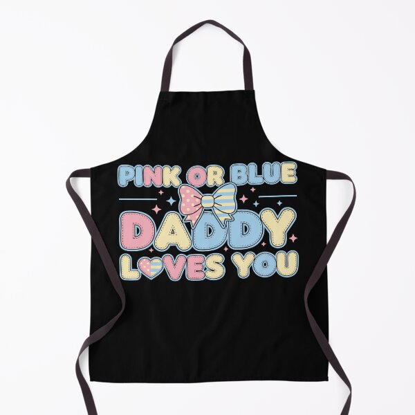Item preview, Gender Reveal Pink Or Blue Daddy Loves You Baby designed and sold by LuminOrb.