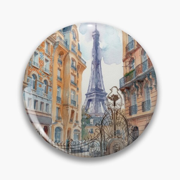 Item preview, Eiffel Tower Courtyard designed and sold by caracatita75.