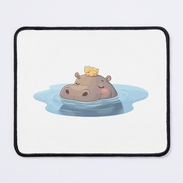 Item preview, Unbothered River Potato Lazy Hippopotamus designed and sold by Petzzz.