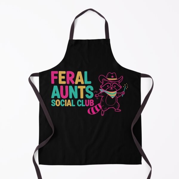 Item preview, Gender Reveal Feral Aunts Social Club Baby Shower designed and sold by LuminOrb.