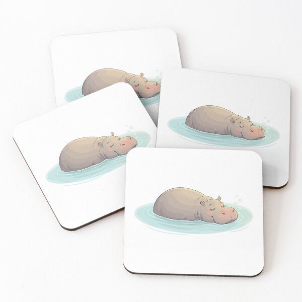 Item preview, Floating Water Potato Lazy Hippopotamus designed and sold by Petzzz.