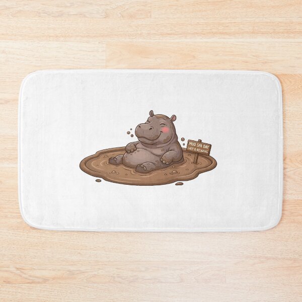 Item preview, Mud Spa Zen Master Chilling Hippopotamus designed and sold by Petzzz.
