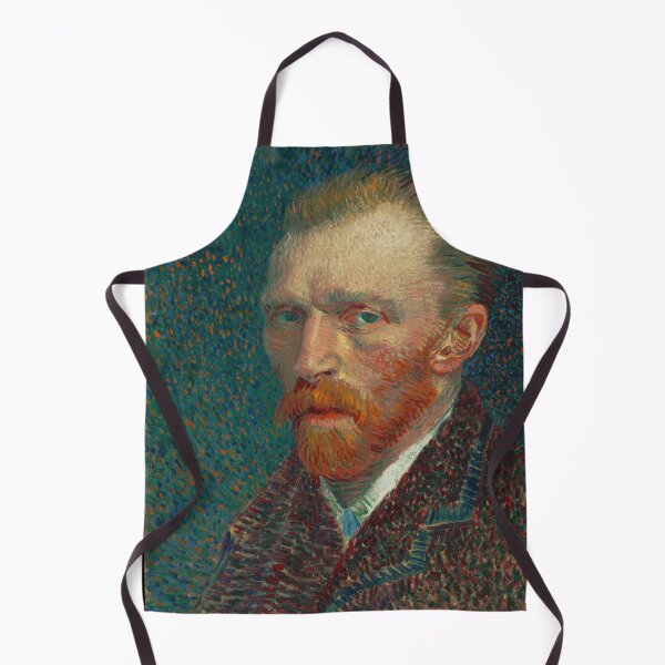 Item preview, Self Portrait 4 by Vincent van Gogh: Vibrant Post Impressionist Art Print designed and sold by artofuniverse.
