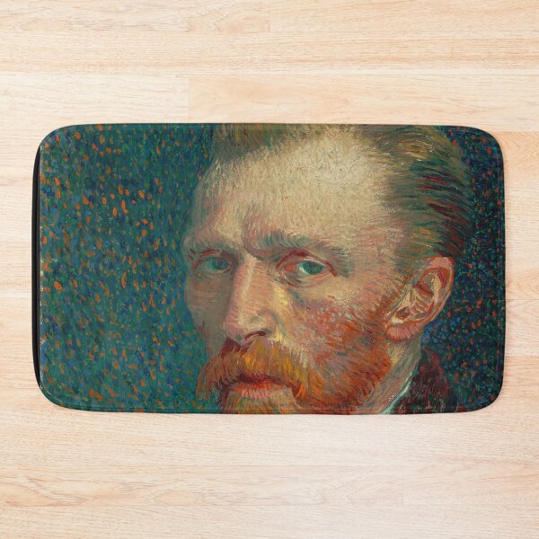 Item preview, Self Portrait 4 by Vincent van Gogh: Vibrant Post Impressionist Art Print designed and sold by artofuniverse.