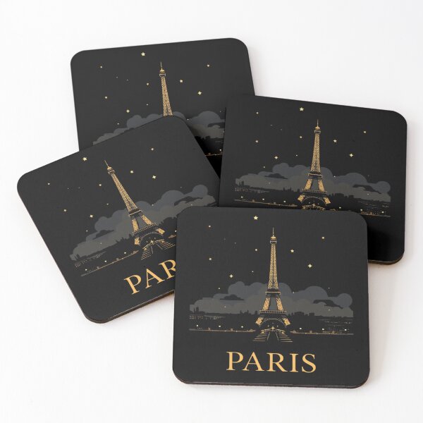 Item preview, Paris Night Romance T-Shirt – Elegant City Lights Design designed and sold by Mind-Echo.