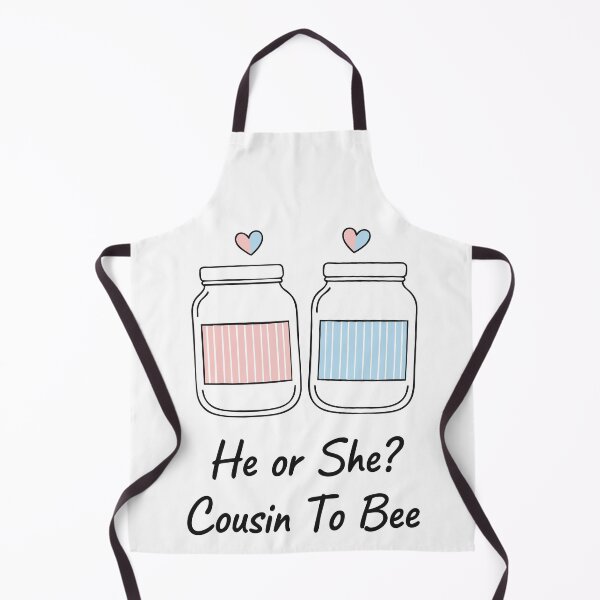 Item preview, Gender Reveal He Or She Cousin To Bee Baby Shower designed and sold by LuminOrb.