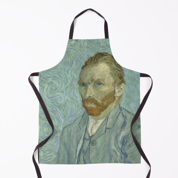 Item preview, Self Portrait 5 by Vincent van Gogh: Post Impressionist Fine Art Print designed and sold by artofuniverse.