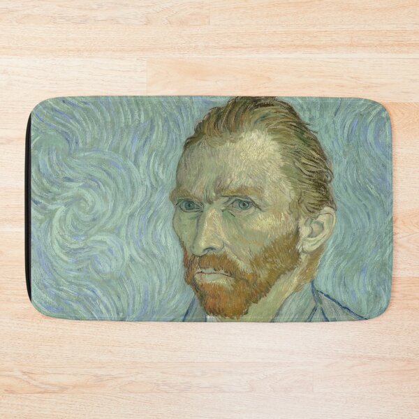 Item preview, Self Portrait 5 by Vincent van Gogh: Post Impressionist Fine Art Print designed and sold by artofuniverse.