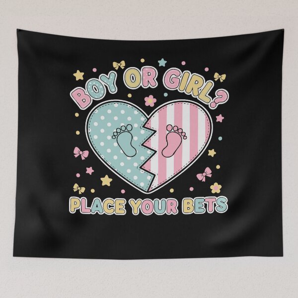 Item preview, Gender Reveal Boy Or Girl Place Your Bets Baby designed and sold by LuminOrb.