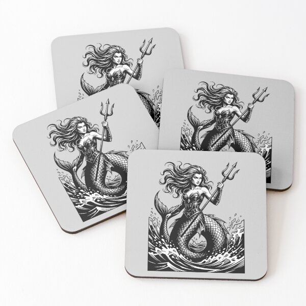 Item preview, Vepar Siren of the Infernal Seas Illustration designed and sold by taiche.