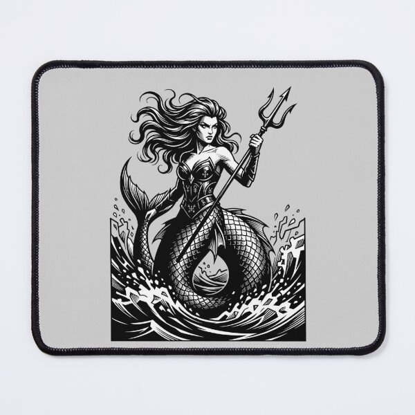 Item preview, Vepar Siren of the Infernal Seas Illustration designed and sold by taiche.