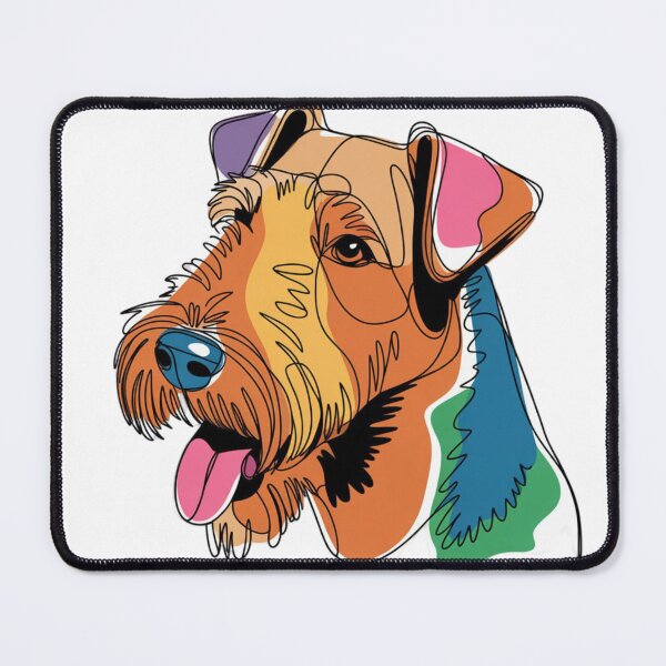 Item preview, airedale terrier dog breed designed and sold by 123ks.