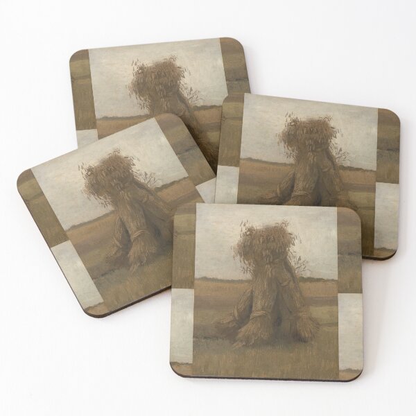 Item preview, Sheaves of Wheat by Vincent van Gogh: Rustic Post Impressionist Poster designed and sold by artofuniverse.