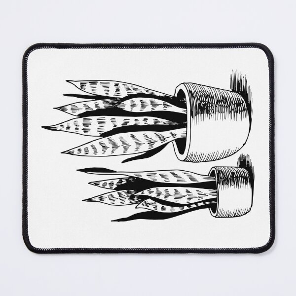 Item preview, Snake plant in a pot designed and sold by Ink & Silence by Loraaart.