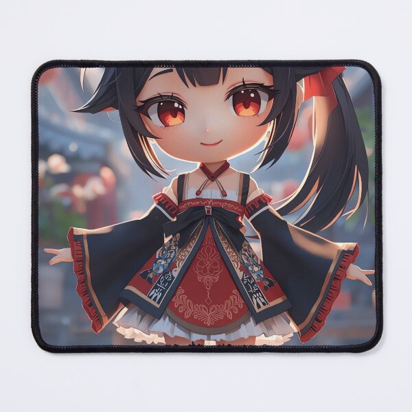 Item preview, Anime Girl Dark Historical Chibi Art designed and sold by CUpToDate.