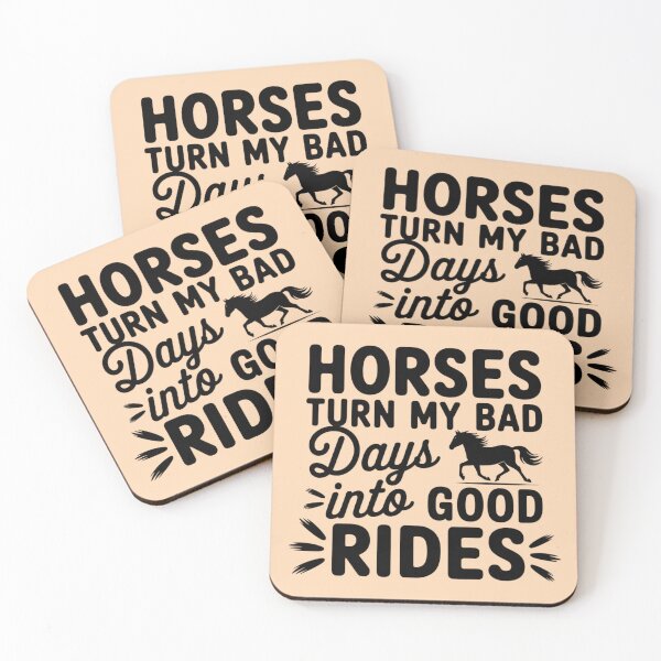 Item preview, Horses turn my bad days into good rides designed and sold by 123ks.