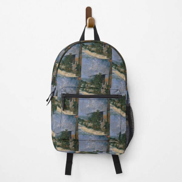 Item preview, Shelter on Montmartre by Vincent van Gogh: Post Impressionist Landscape Poster designed and sold by artofuniverse.