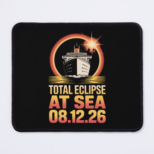 Item preview, Total Solar Eclipse At Sea 2026 Cruise Ship designed and sold by Majnon8bp.