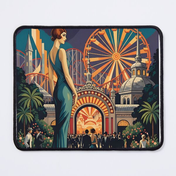 Item preview, Cartel de viaje "Una velada en Tivoli" designed and sold by Robert Lacy.