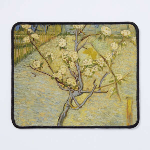 Item preview, Small Pear Tree in Blossom by Vincent van Gogh: Post Impressionist Floral Poster designed and sold by artofuniverse.