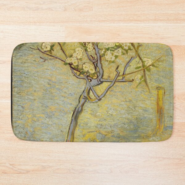 Item preview, Small Pear Tree in Blossom by Vincent van Gogh: Post Impressionist Floral Poster designed and sold by artofuniverse.