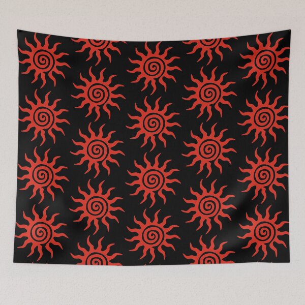 Item preview, Red spiraling sun designed and sold by Lagueny.
