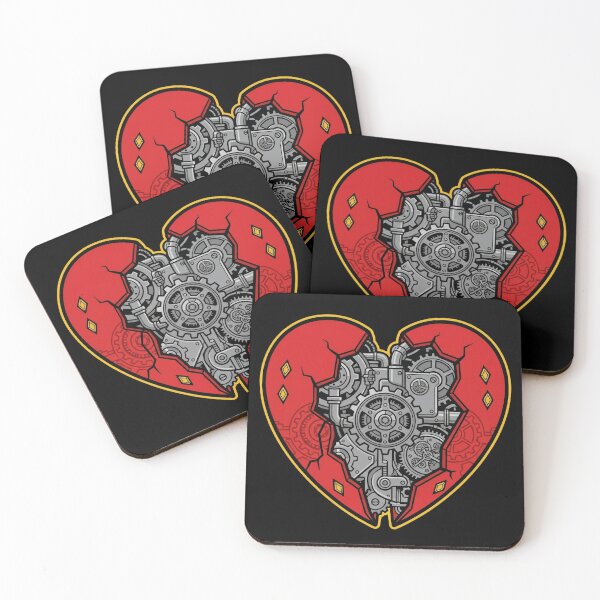 Item preview, Broken Heart Mechanical Core designed and sold by Stickersdevelop.