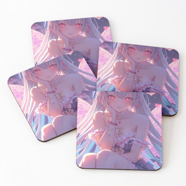 Item preview, Anime Girl Neon Dreamworld Romantic Art designed and sold by CUpToDate.
