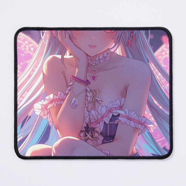 Item preview, Anime Girl Neon Dreamworld Romantic Art designed and sold by CUpToDate.