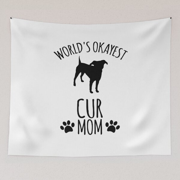 Item preview, Worlds Okayest Cur Mom - Dog Mom designed and sold by kindxinn.